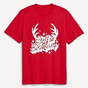Old Navy Red Tee - Chill & Be Merry